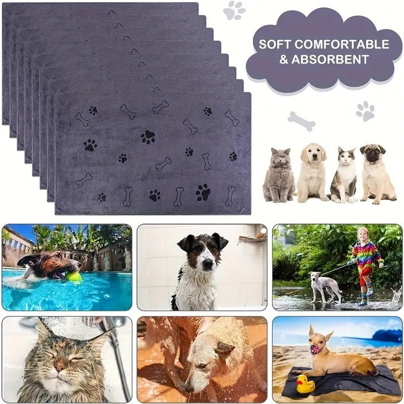 Super Absorbent Microfiber Pet Towel