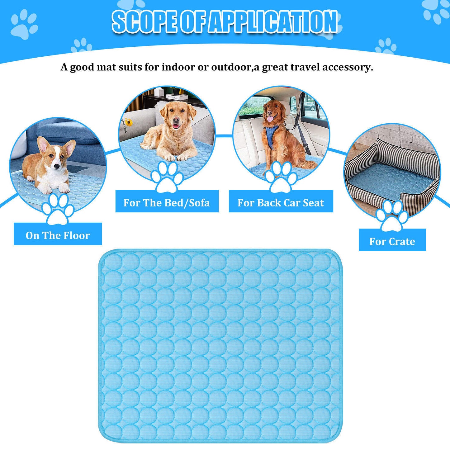 Pet Cooling Mat Cool Pad