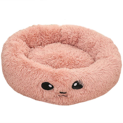 Dog Beds For Small Dogs Round Plush Cat Litter Kennel Pet Nest Mat Puppy Beds