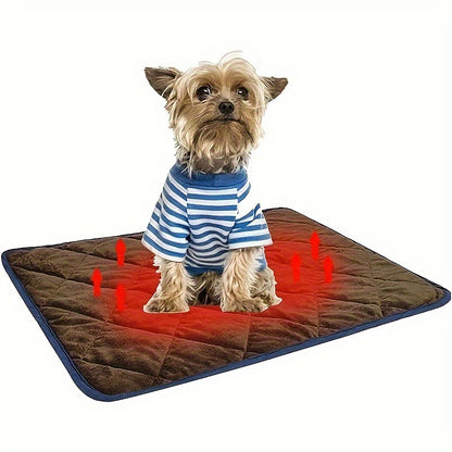 Extra Warm Thermal Pet Bed, Dog Cat Bed, Non-Slip Mat