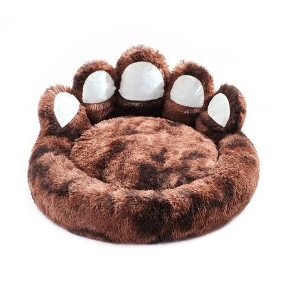 Cute Dog Bear Paw Shape Dog Bed