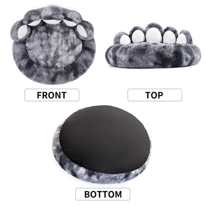 Cute Dog Bear Paw Shape Dog Bed